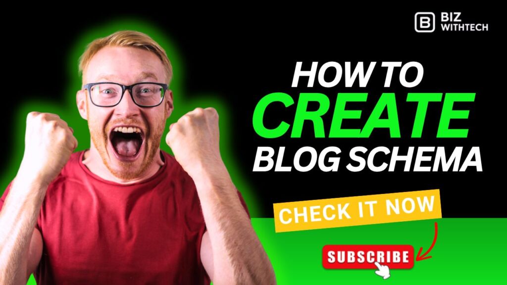 How to Create Blog Schema