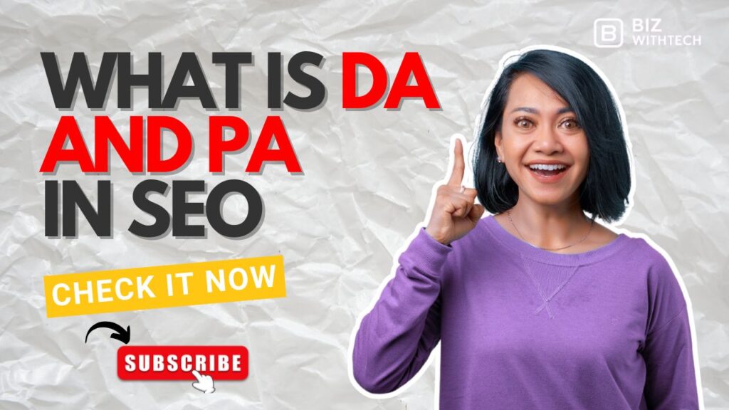 What is DA and PA in SEO?
