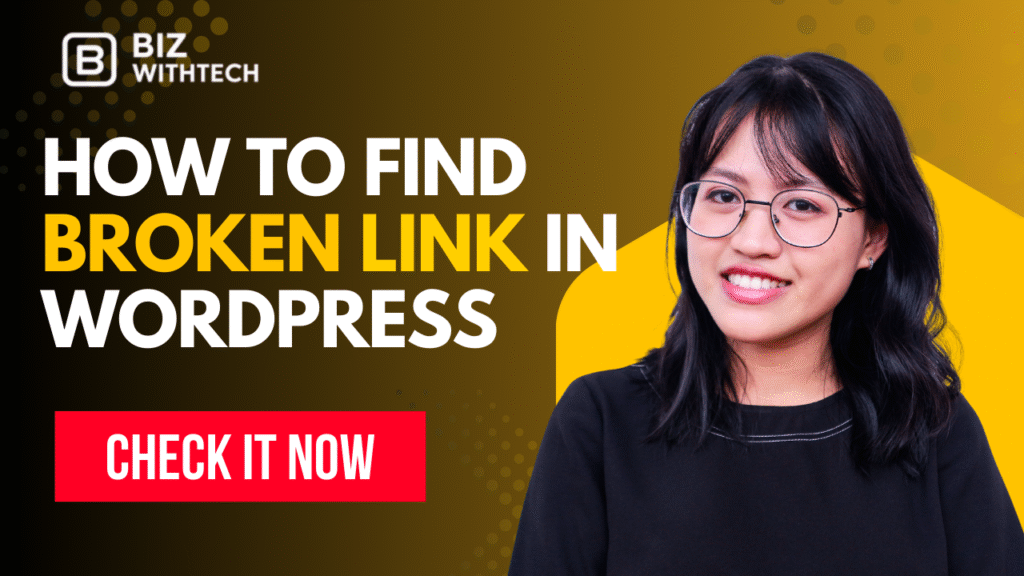 how to find Broken link in wordpress
