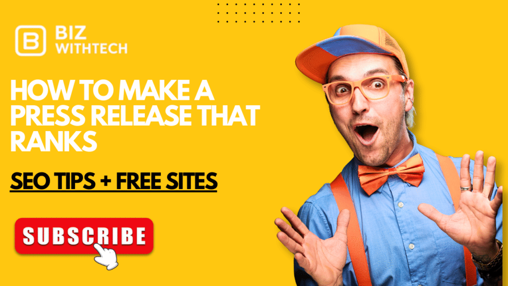 How to Make a Press Release That Ranks: SEO Tips + Free Sites