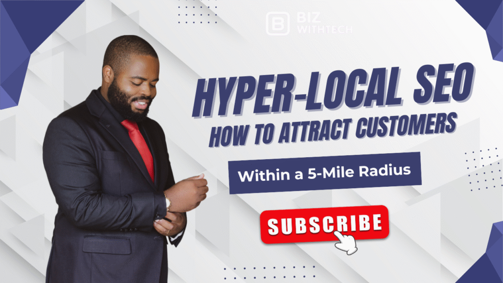 Hyper-Local SEO How to Attract Customers Within a 5-Mile Radius