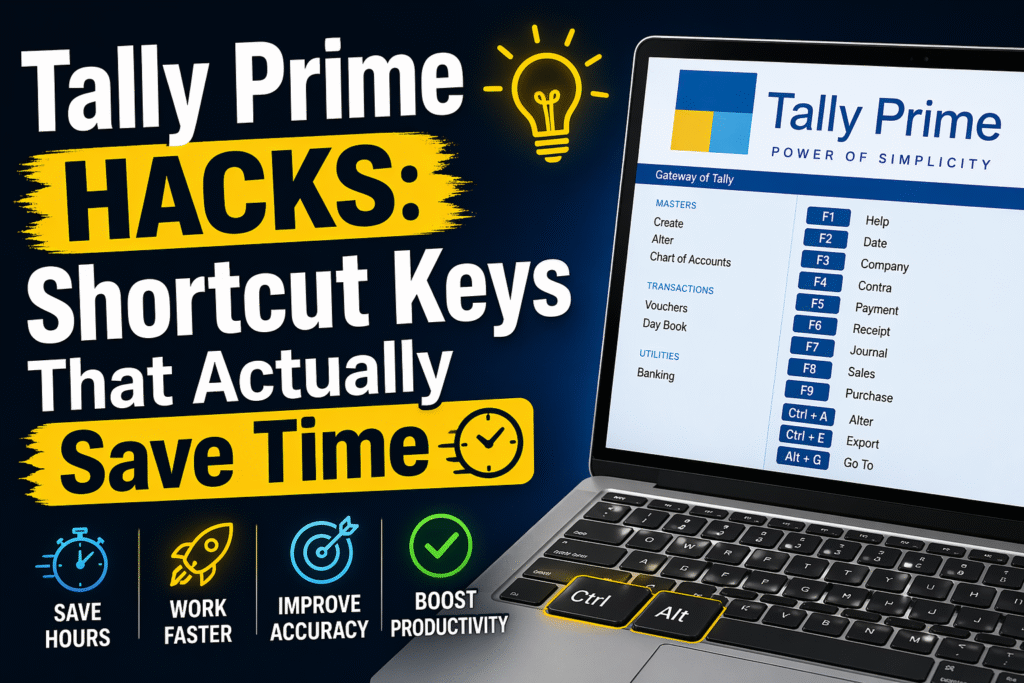 Tally Prime Hacks Shortcut Keys That Actually Save Time