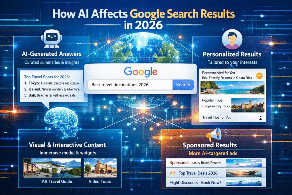 How AI Affects Google Search Results in 2026