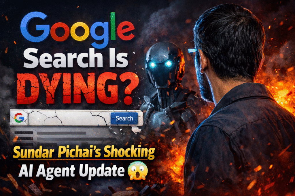 Google Search Is Dying Sundar Pichai’s Shocking AI Agent Update 😳