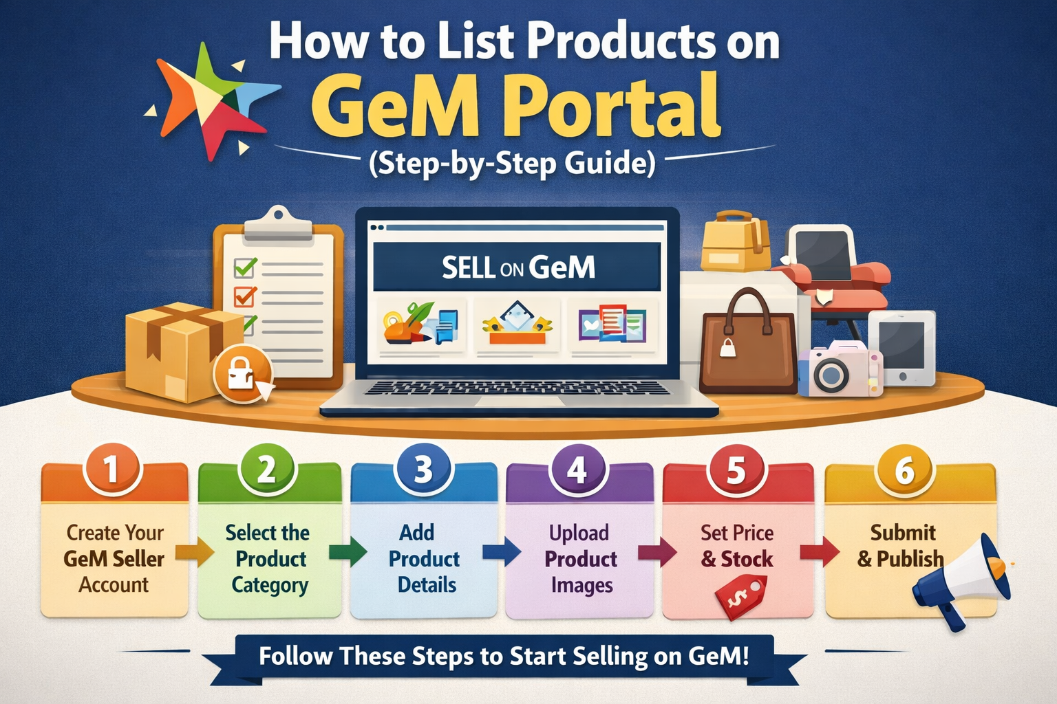 How to List Products on GeM Portal (Step-by-Step Guide)