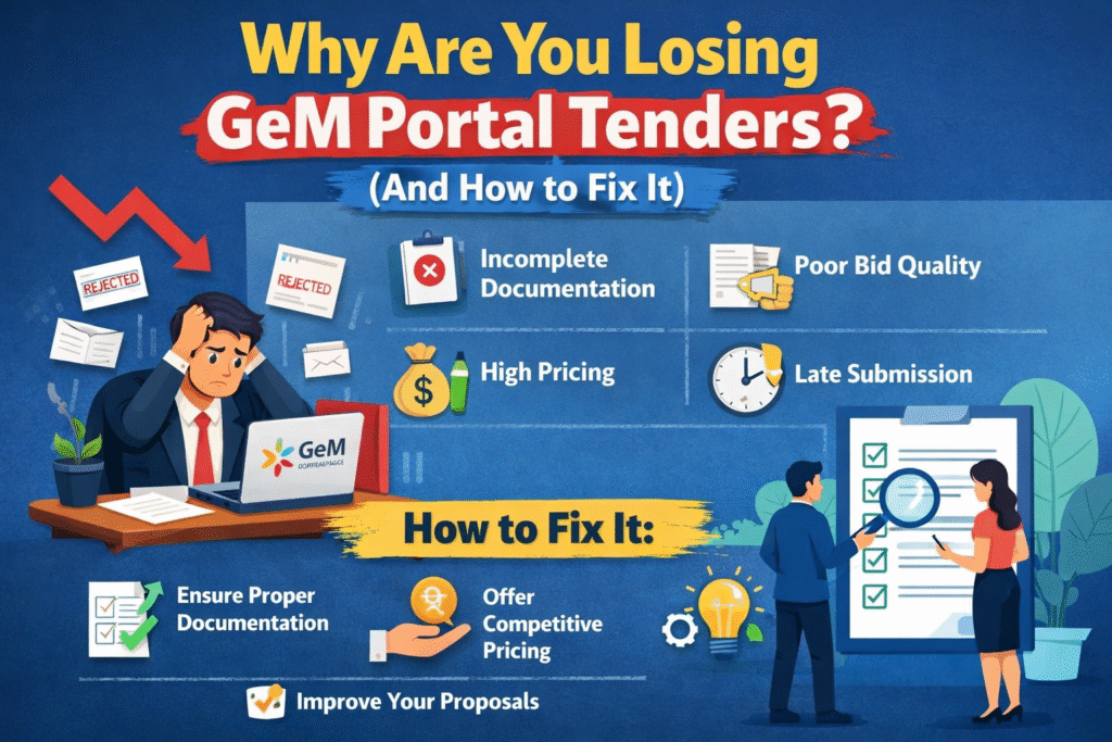 Why Are You Losing GeM Portal Tenders (And How to Fix It)