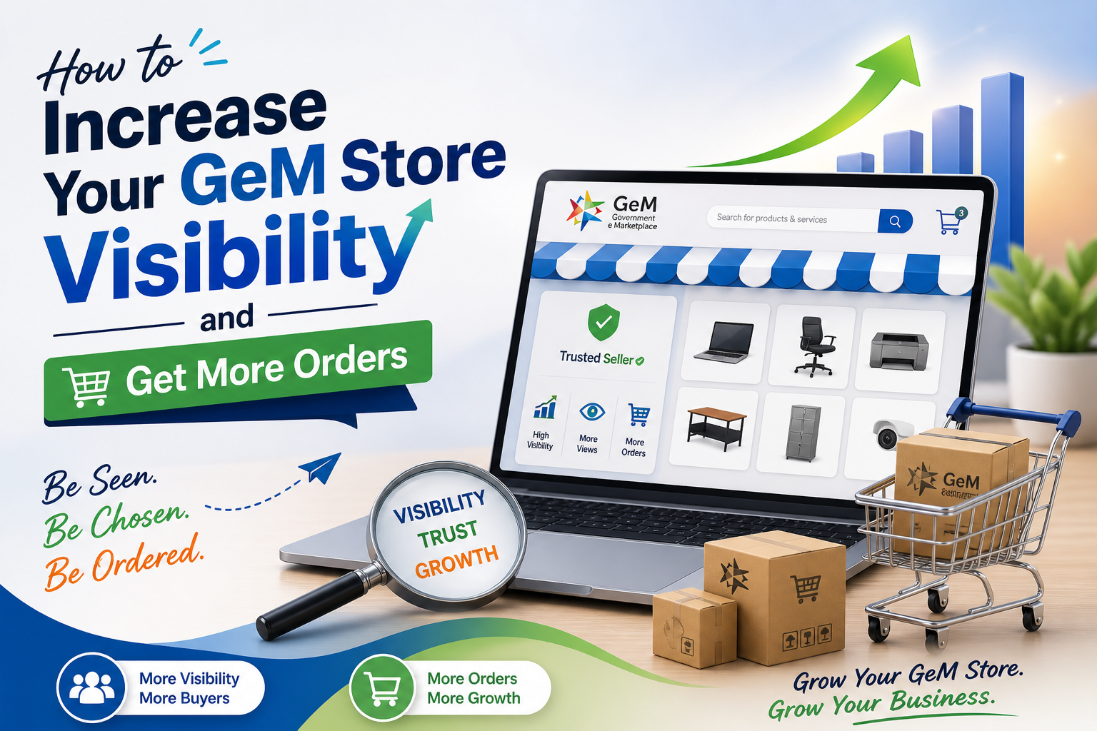 How to Increase Your GeM Store Visibility and Get More Orders
