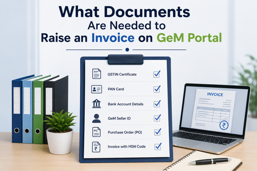 What Documents Are Needed to Raise an Invoice on GeM Portal