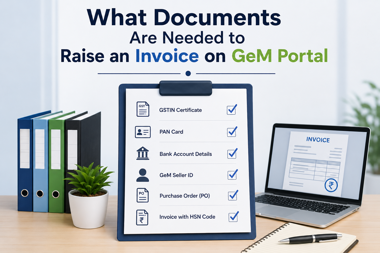 What Documents Are Needed to Raise an Invoice on GeM Portal
