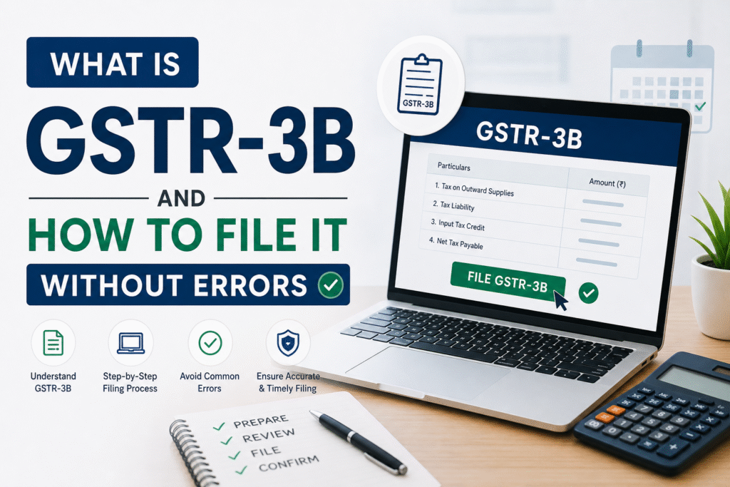 What Is GSTR-3B and How to File It Without Errors