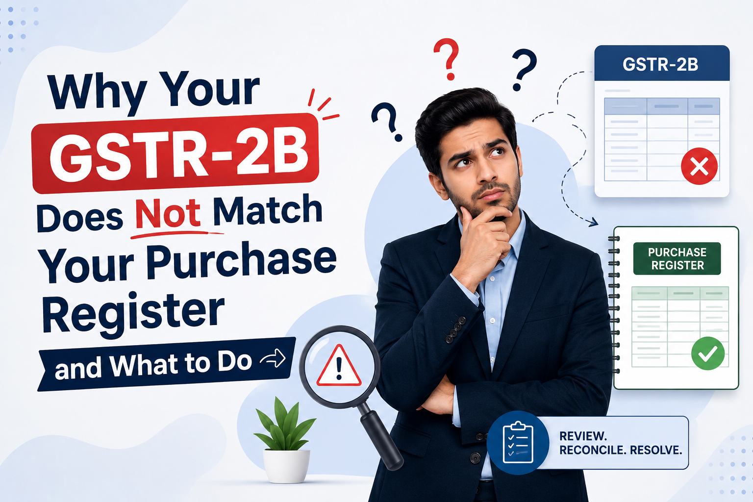 Why Your GSTR-2B Does Not Match Your Purchase Register and What to Do
